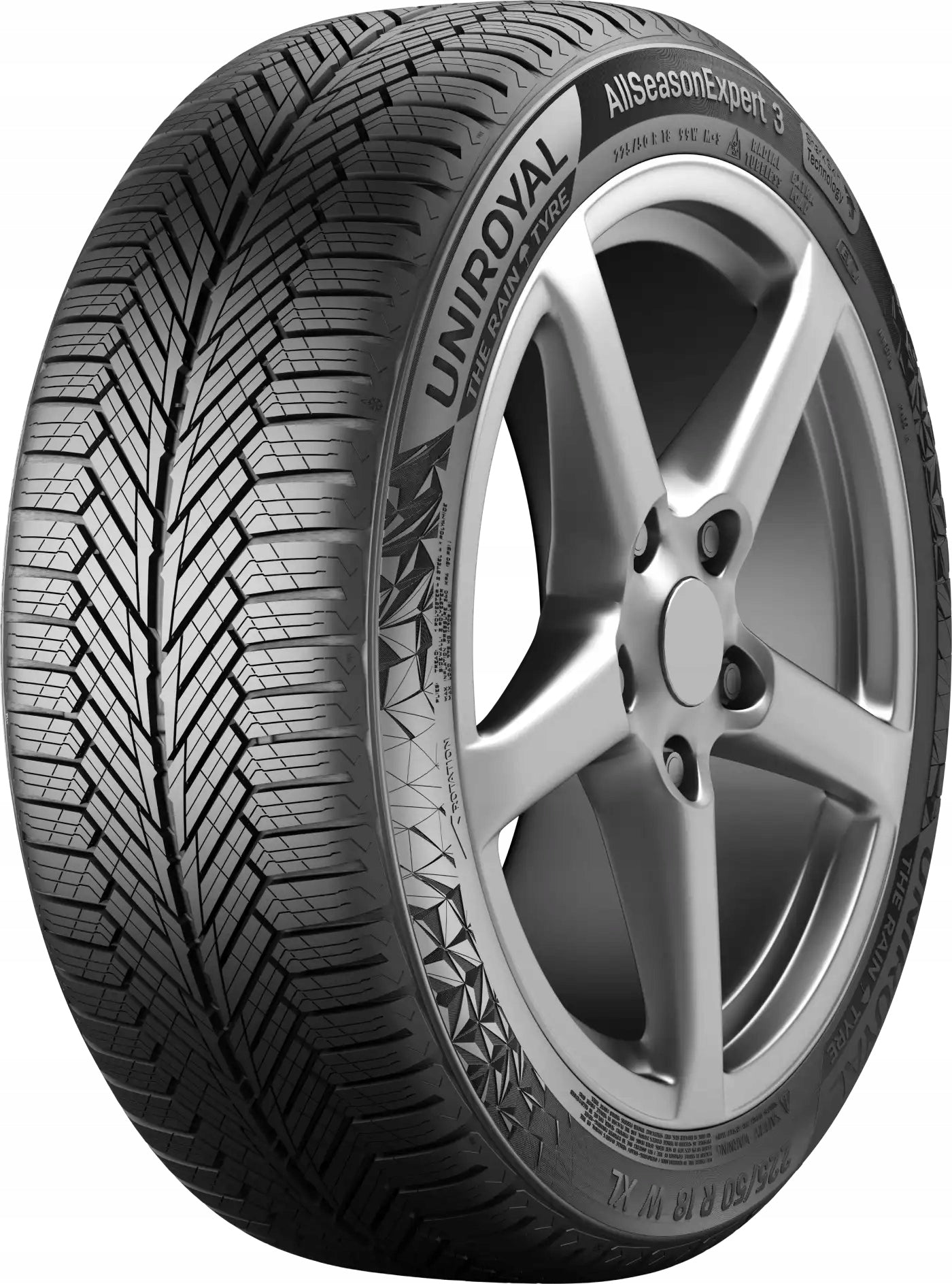 1x all-season tyre 195/65R15 Uniroyal