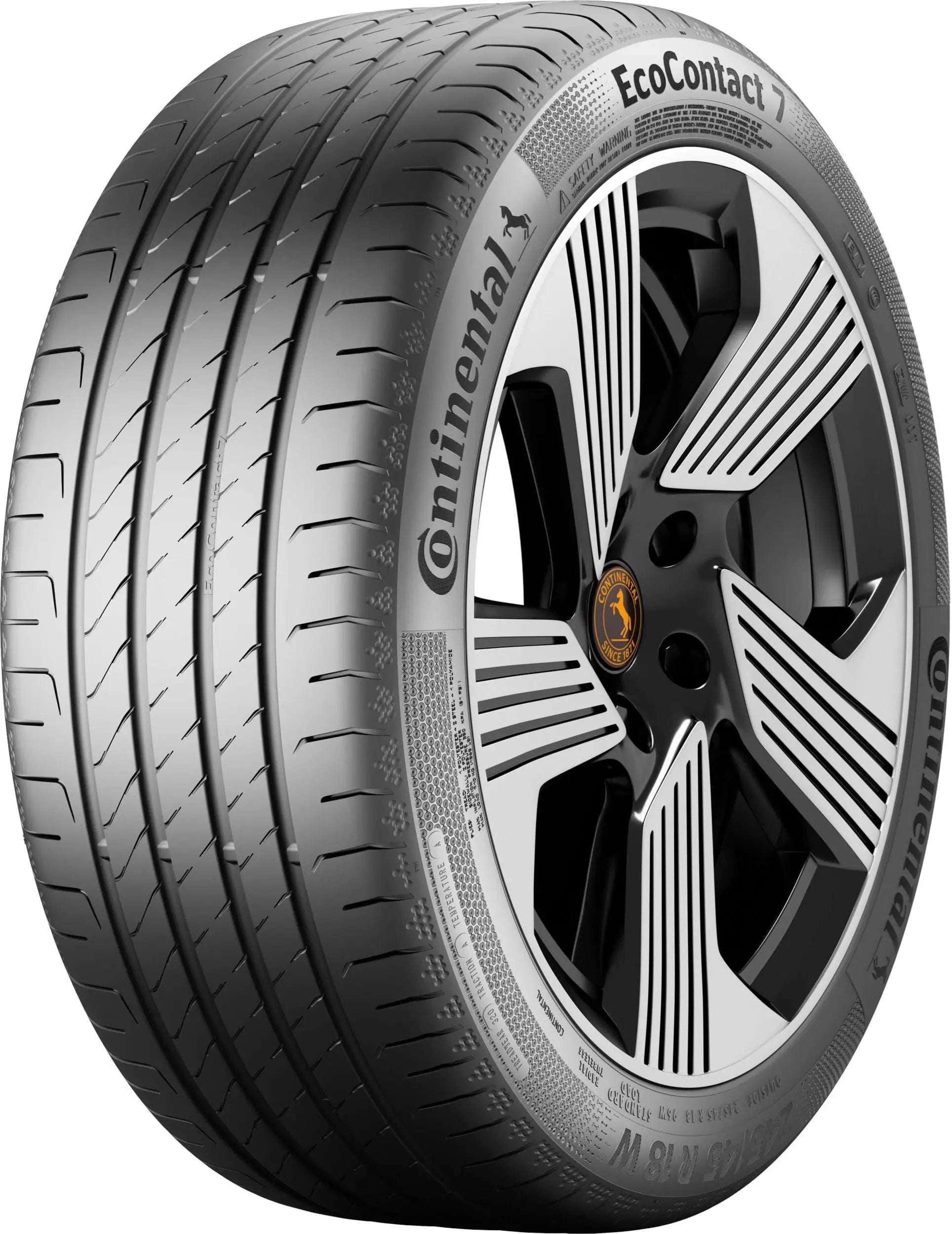 1x summer tyre 225/50R17 Continental EcoContact 7