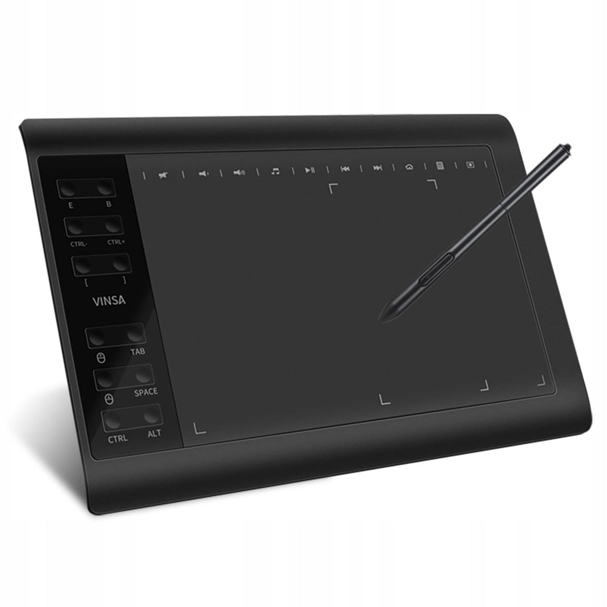 1x6 Inch Graphic Drawing Tablet, Battery Free Pen Graphics Tablet, Choice 1 Packaging status original