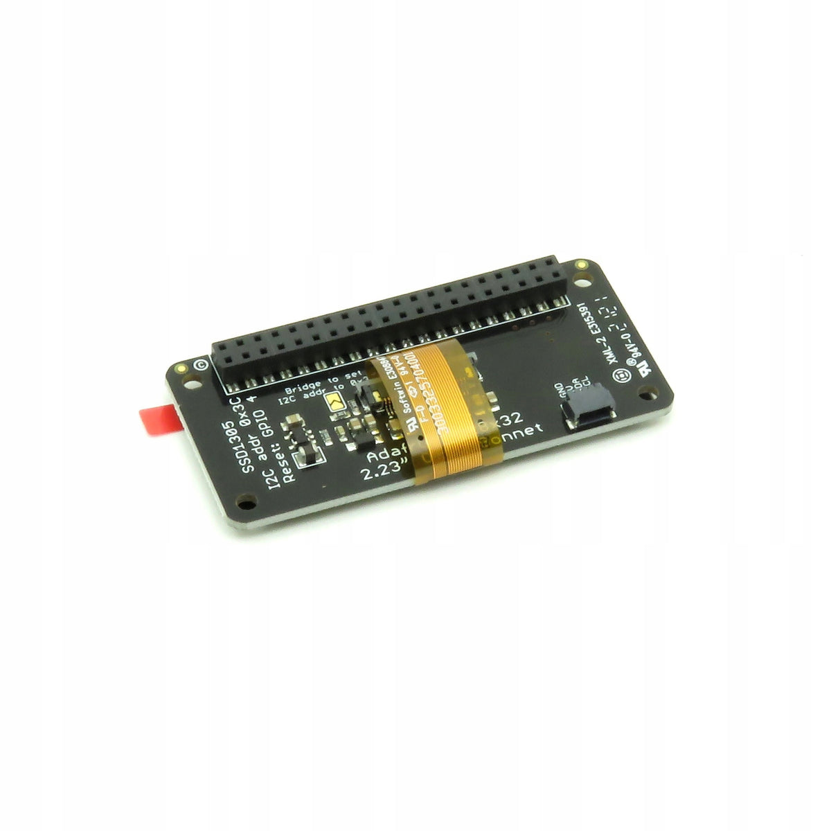 2.23" Monochrome OLED Bonnet - module with 2,23" OLED display Manufacturer Adafruit
