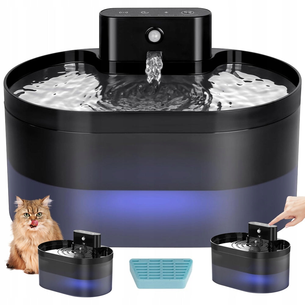 2.2L AUTOMATIC WATER DISPENSER WITH LED INDICATOR BLACK