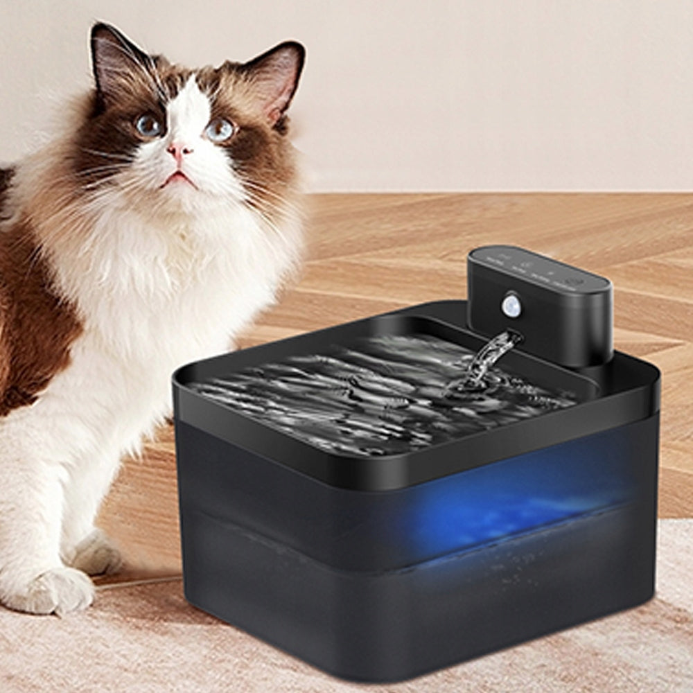2.2L WIRELESS CAT FOUNTAIN WITH TIMER AND SENSOR MODE Brand no brand