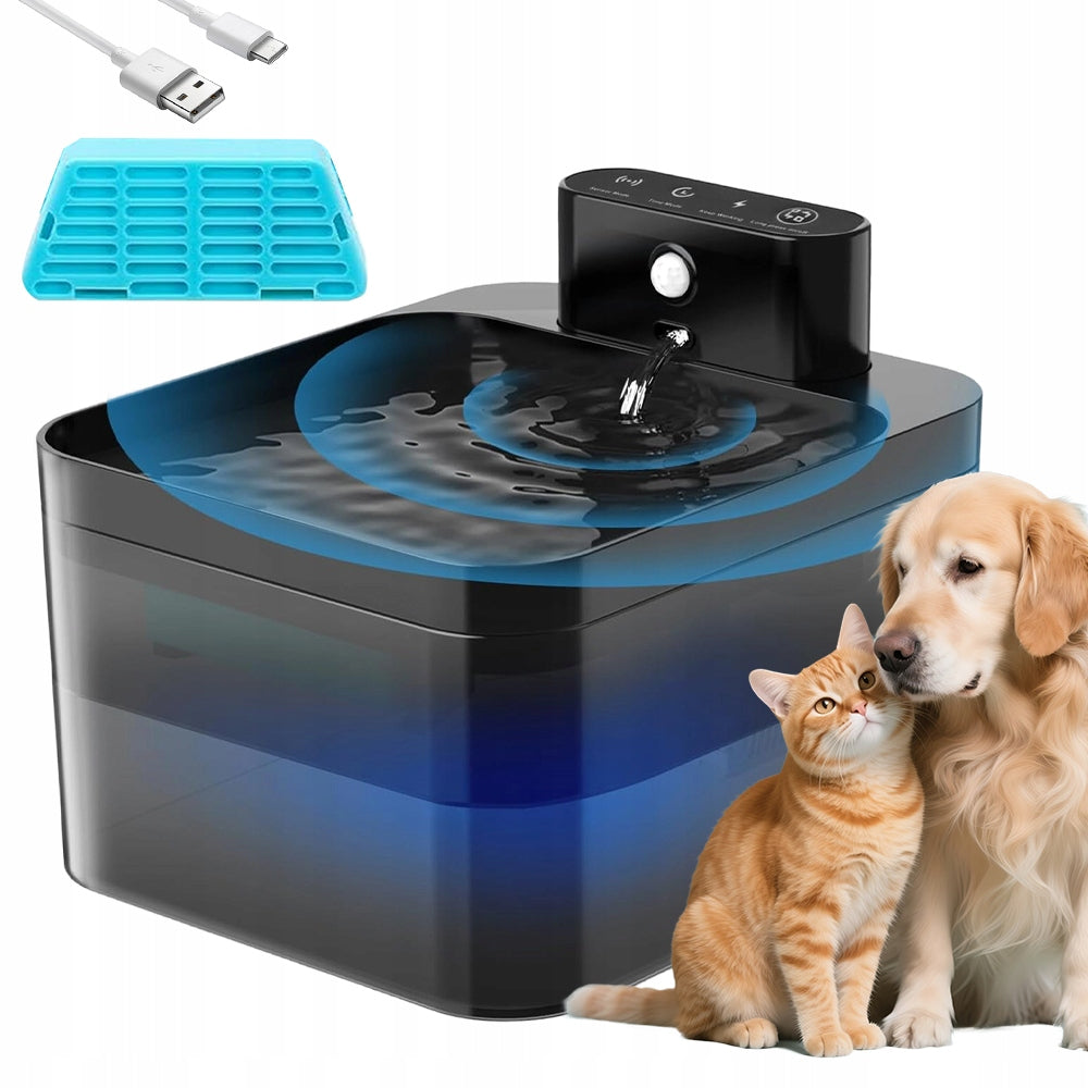 2.2L WIRELESS CAT FOUNTAIN WITH TIMER AND SENSOR MODE
