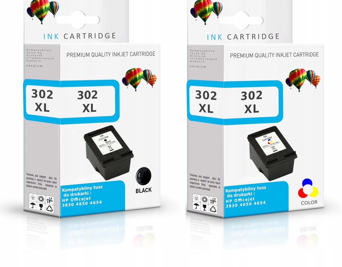 2 302XL ink for HP 4650 3830 OfficeJet printer