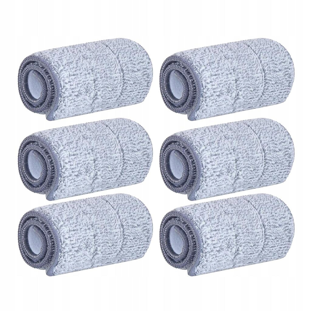 2/4/6pcs Spray Refill Microfibre Floor , 6pcs, 33x12cm 6pcs