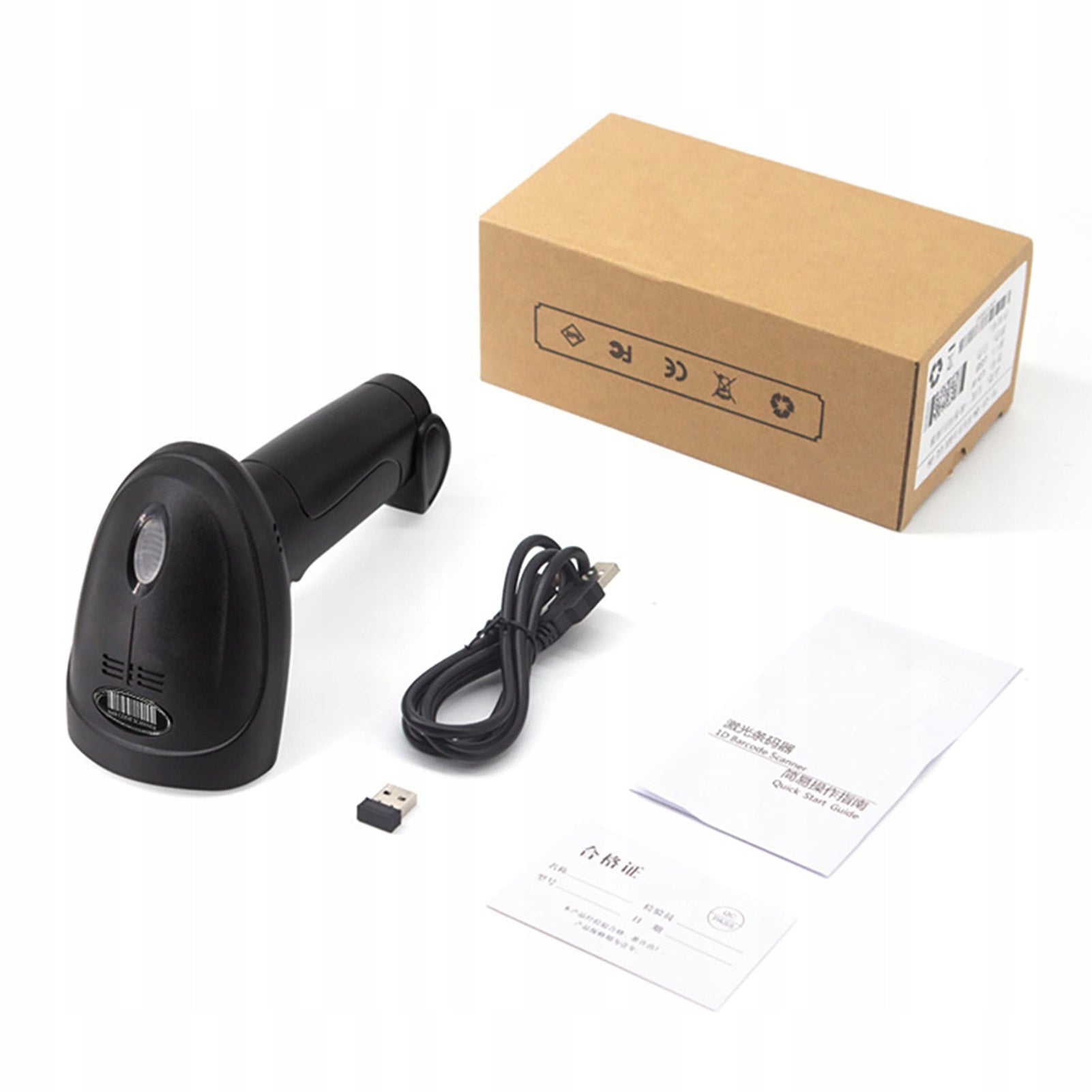 2.4G+BT Wireless Barcode Scanner + UV Connection Brand no brand