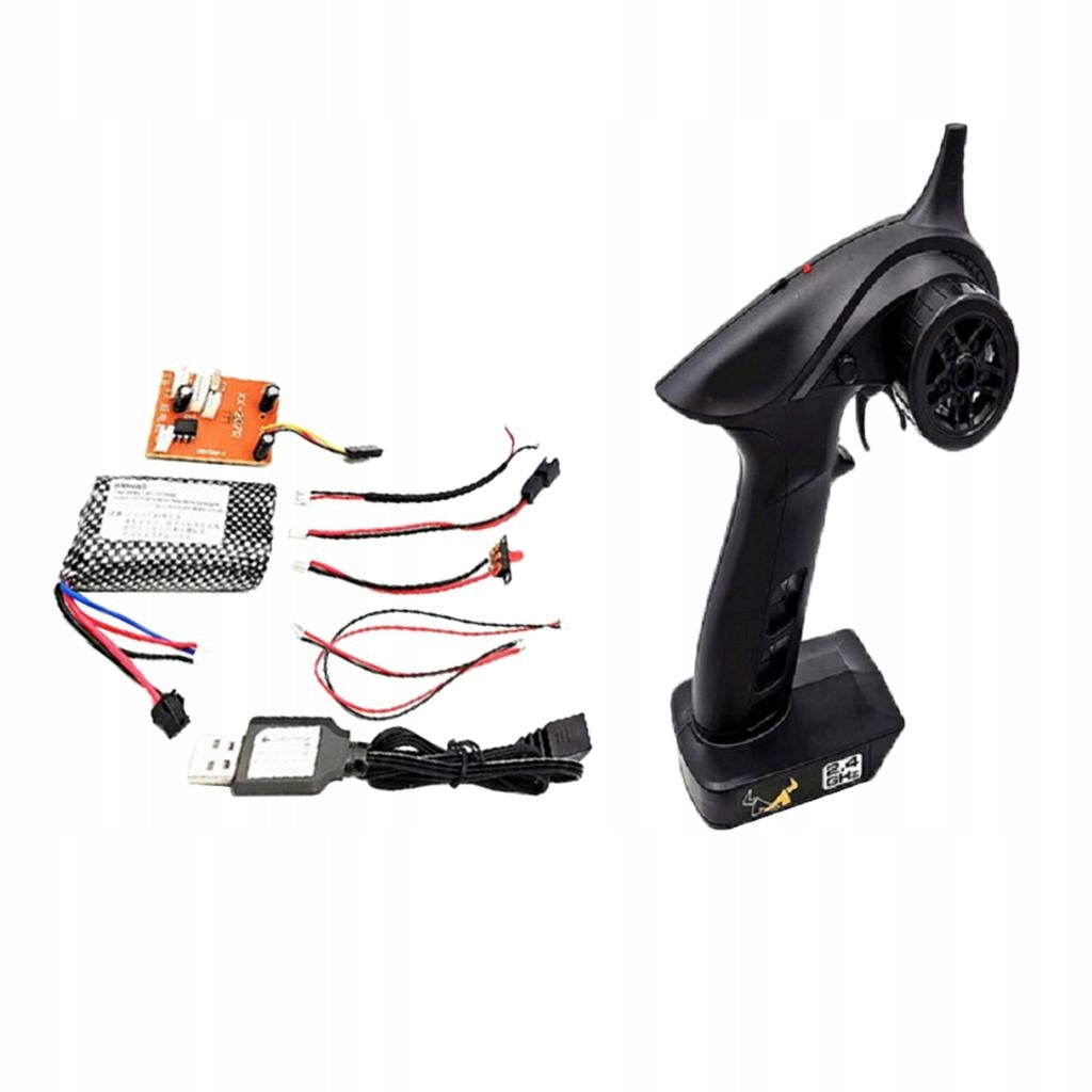 2.4G Radio Transmitter Controller Kit /12 MN Model, 1/16 WPL RC Truck Kind parts