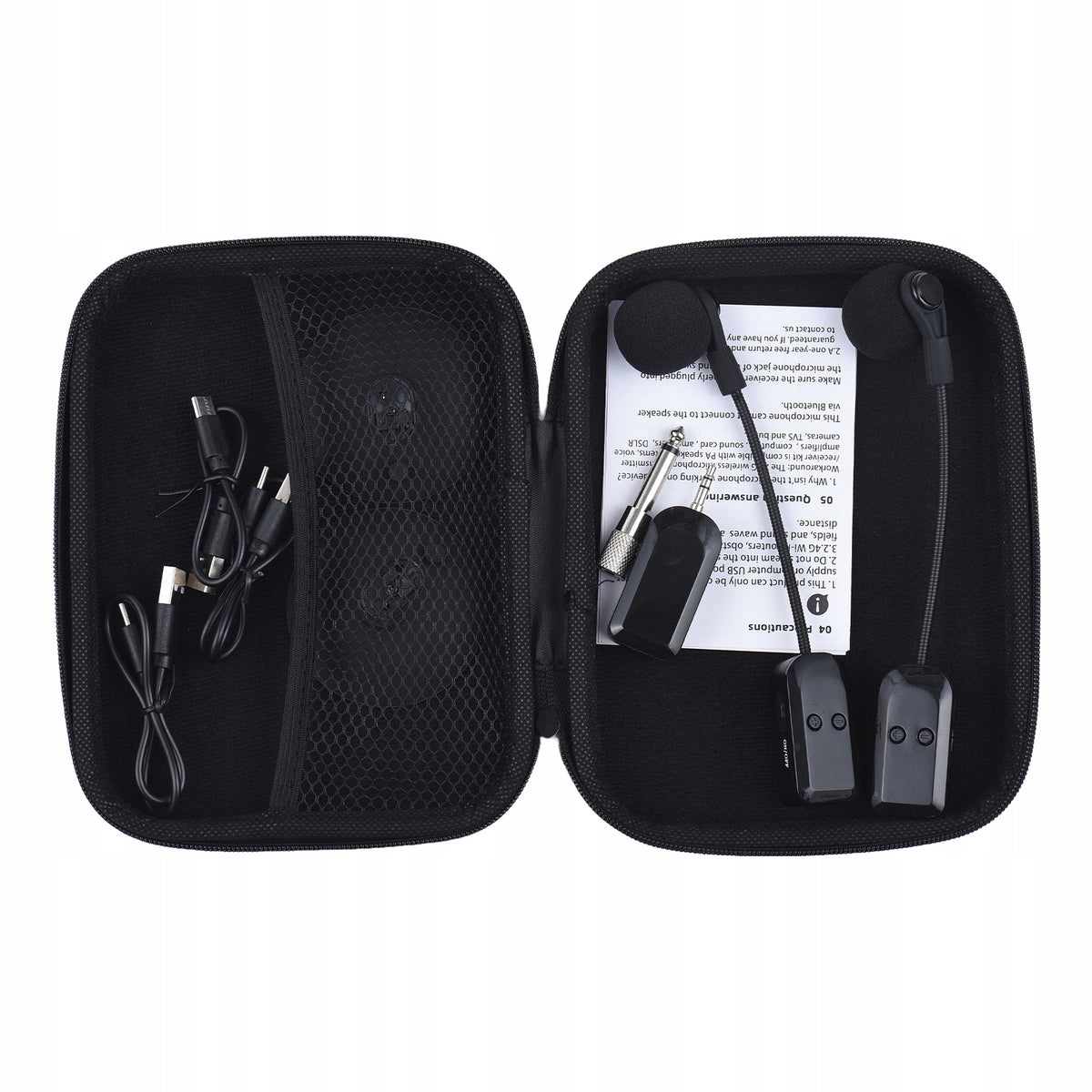 2,4G Wireless Microphone Receiver with Detachable Suction Cup for U5