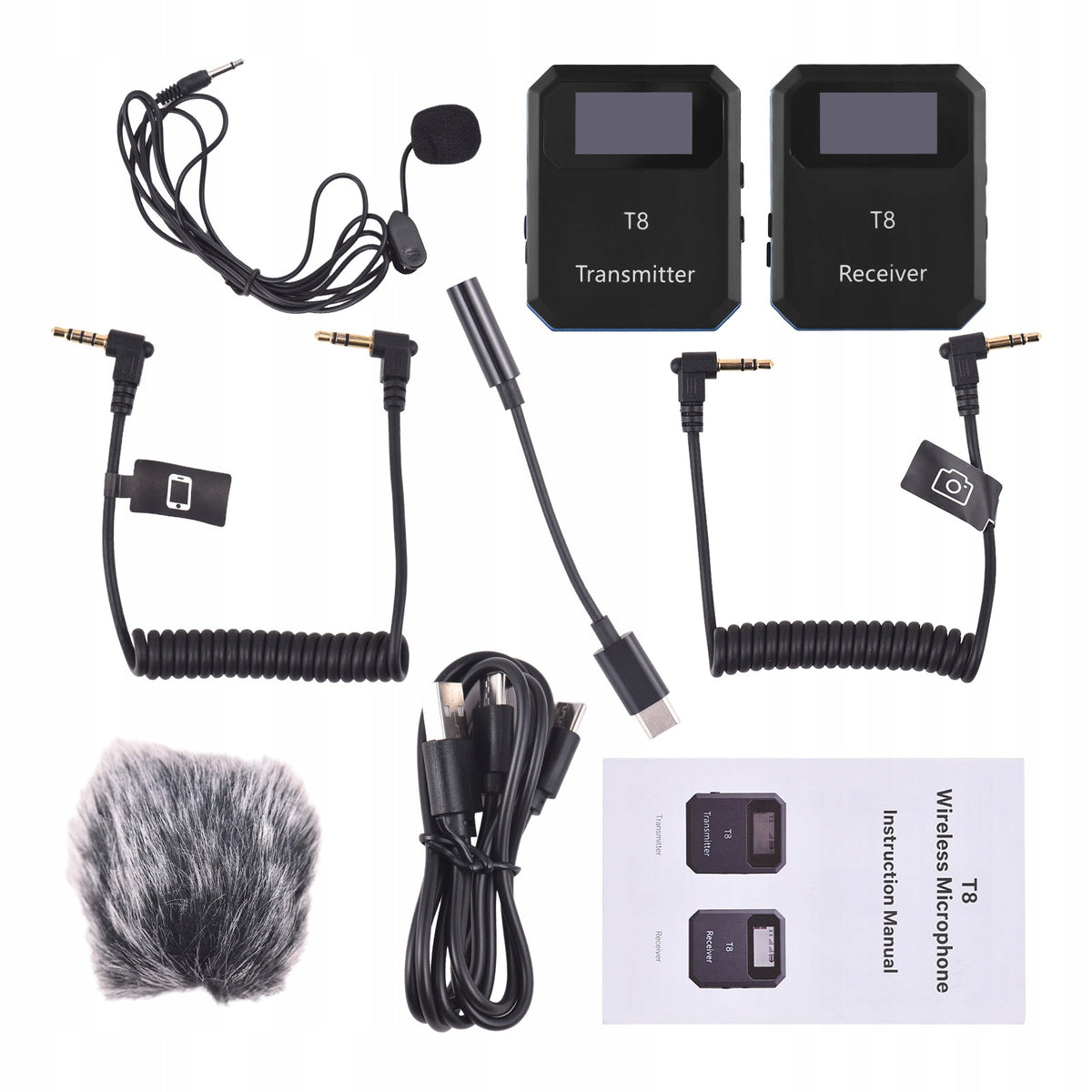 2,4G Wireless Microphone System Lavalier Microphone EX Brand no brand