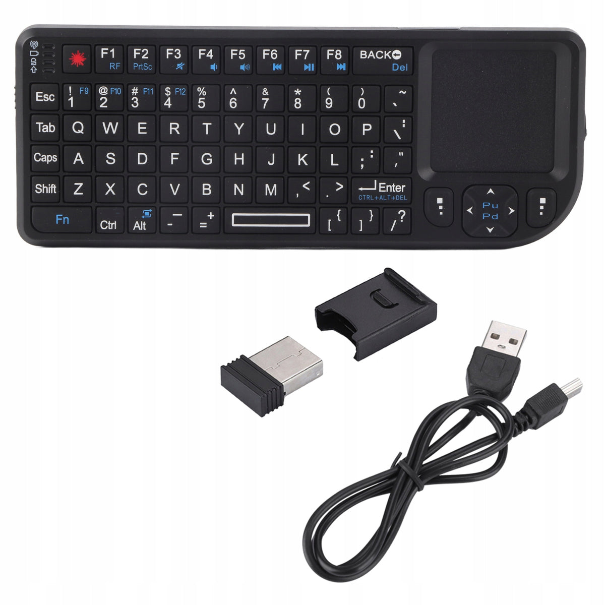 2,4GHZ WIRELESS KEYBOARD WITH TOUCHPAD