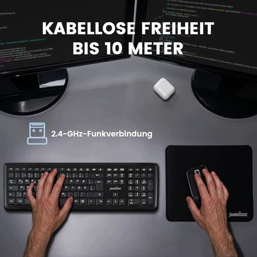 2 4GHZ WIRELESS MOUSE KEYBOARD KIT FOR HOME OFFICE WORK Manufacturer code SWC5908201270879