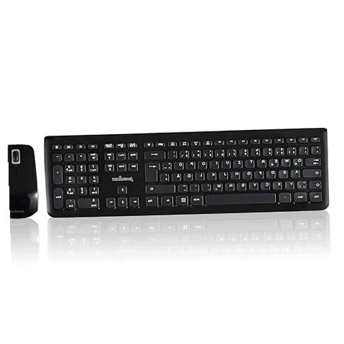 2 4GHZ WIRELESS MOUSE KEYBOARD KIT FOR HOME OFFICE WORK