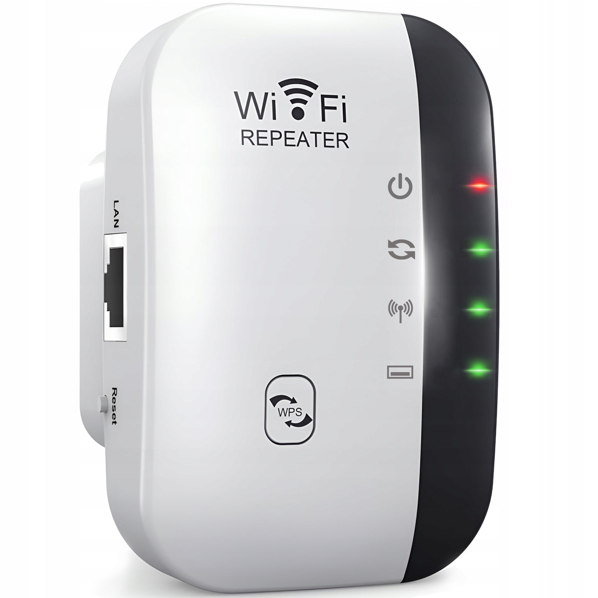 2,4GHz REPEATER WI-FI SIGNAL AMPLIFIER POWERFUL ENHANCES SYNGAL RANGE Manufacturer code Wzmacniacz Sygnału WiFi 300 Mb/s 2.4GHz