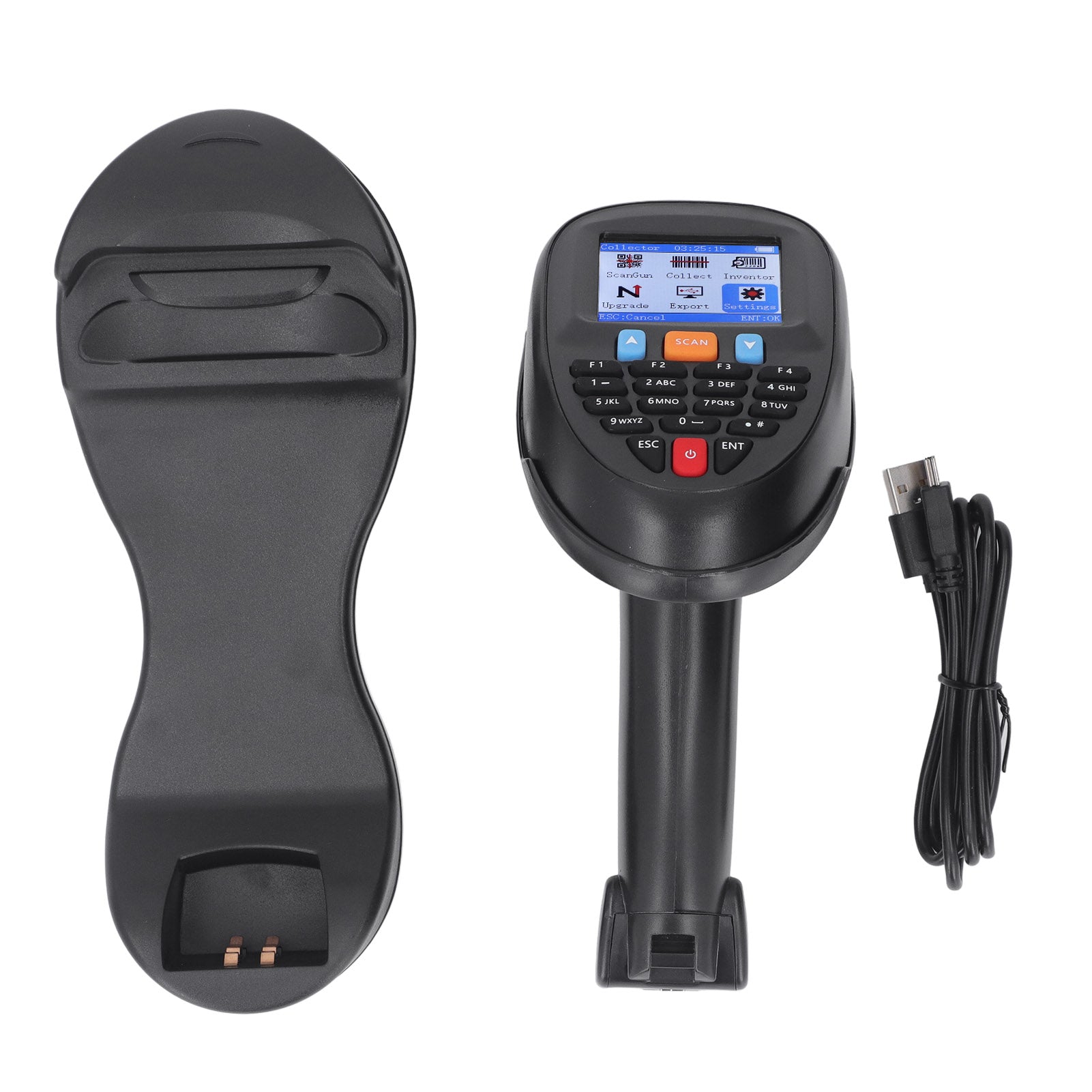 2,4GHz Wireless Barcode Scanner Recognition 45