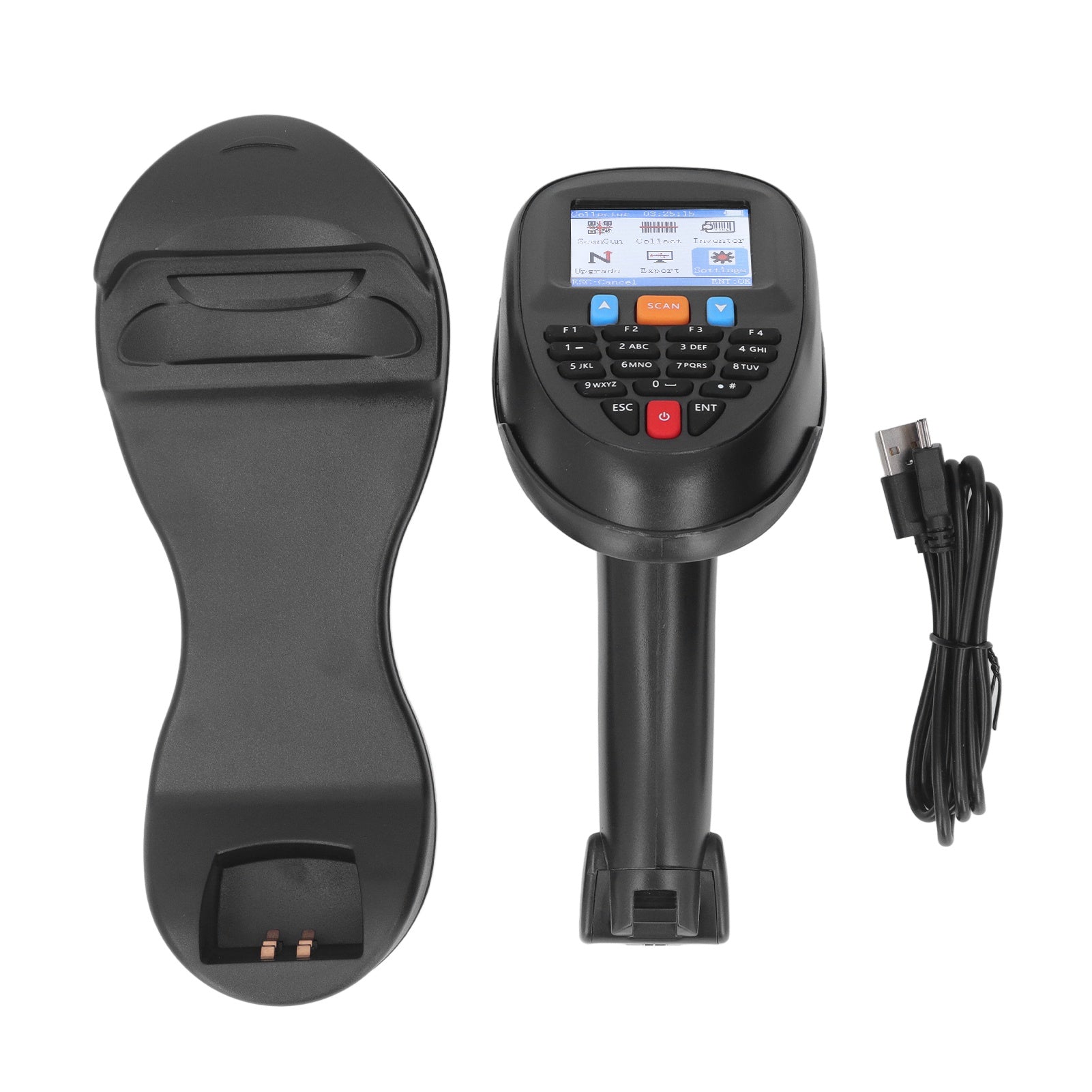 2,4GHz Wireless CCD CCD Red Light Reader 3B Barcode Scanner