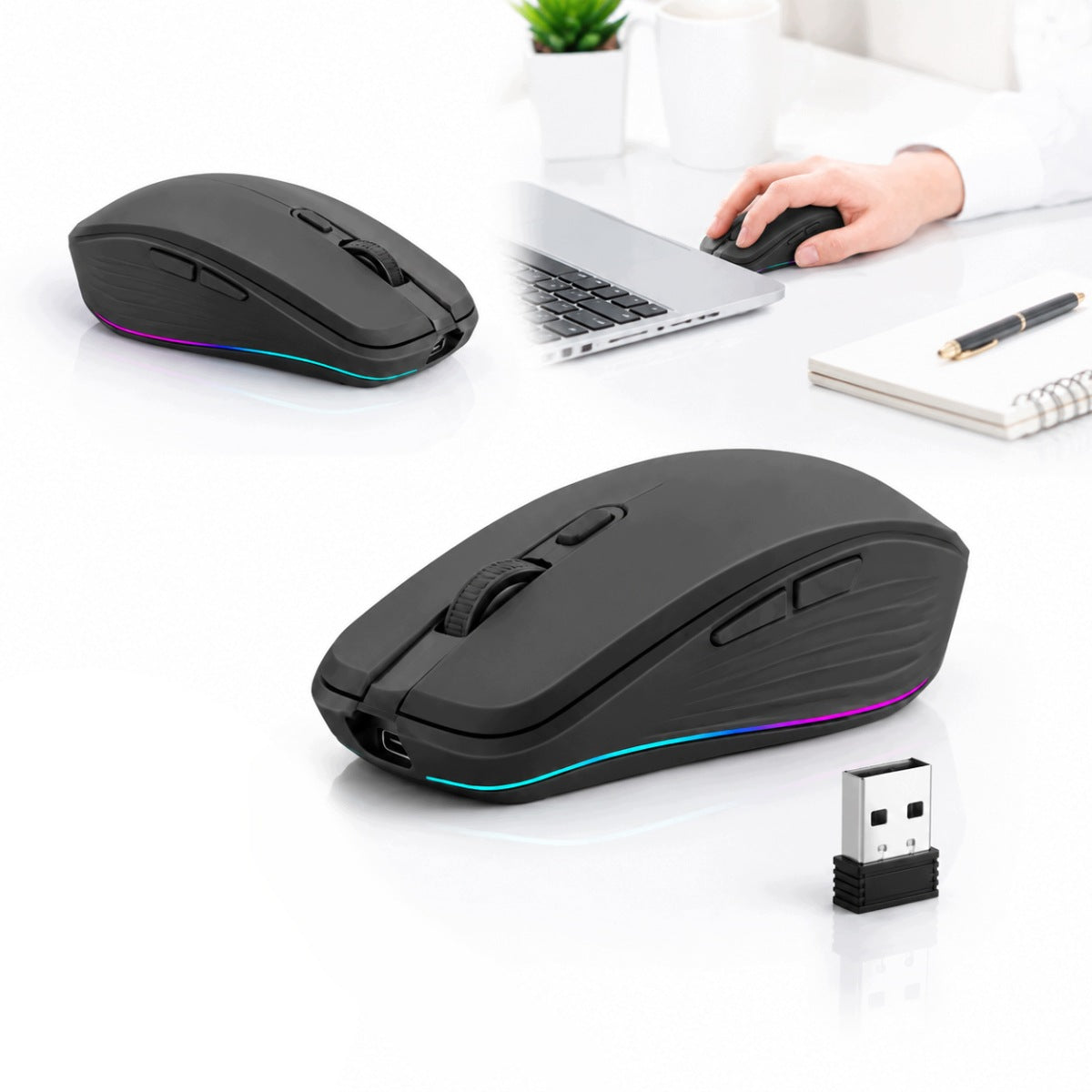 2,4GHz Wireless Gaming Mouse for Home and Business Use
