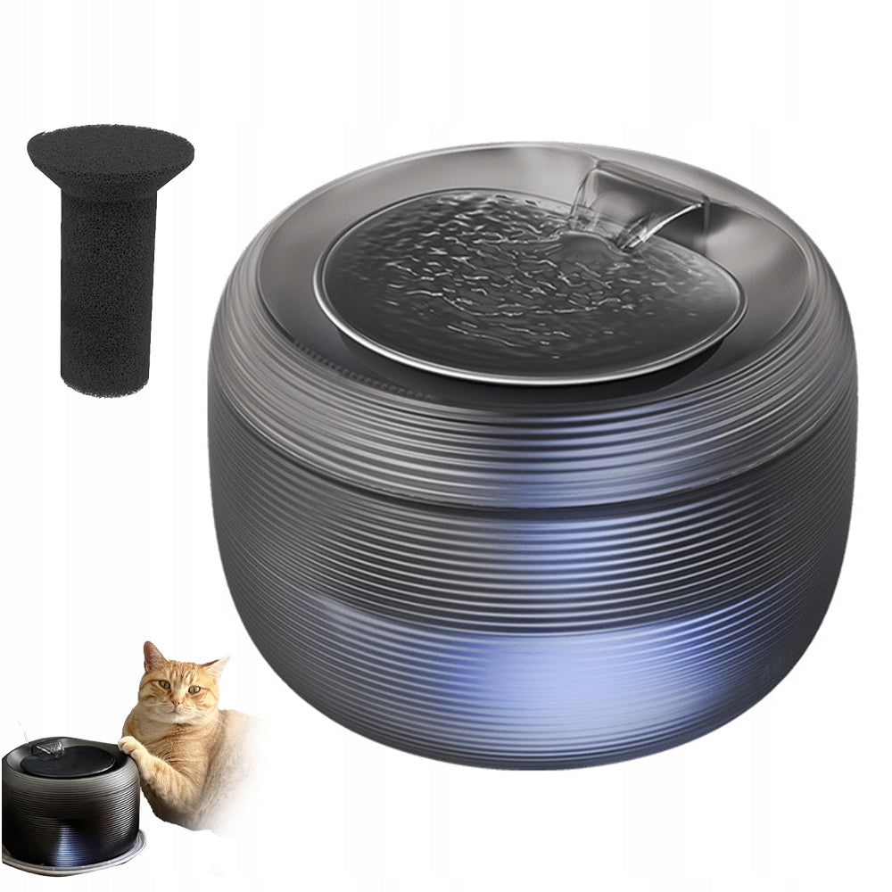 2,5 L AUTOMATIC DOG CAT DRINKING FOUNTAIN WITH FILTER