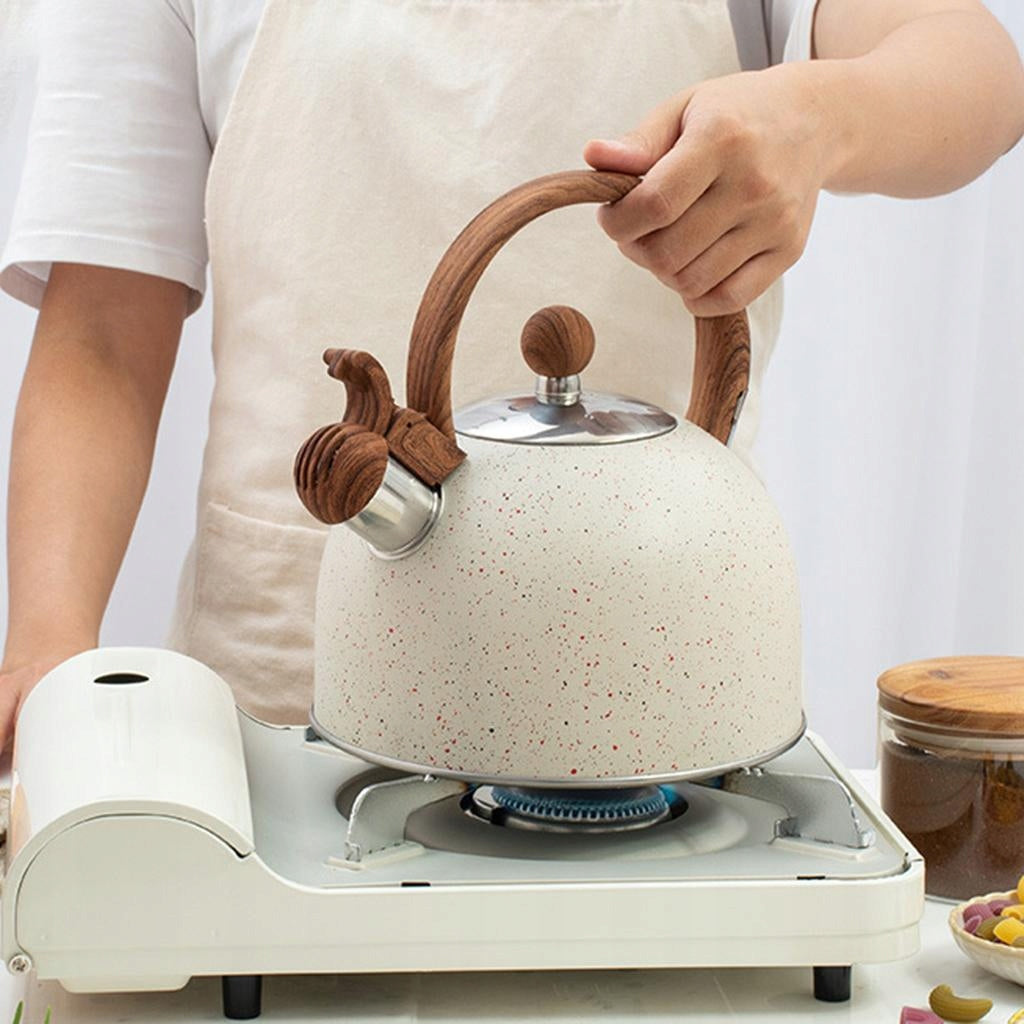 2.5 Liter Whistling Tea Kettle Stovetop Tea Pot Brand no brand