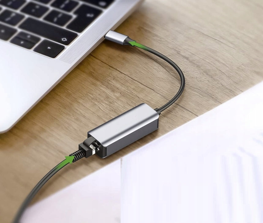 2,5Gbit/s Realtek USB-C Thunderbolt Network Card Packaging status original