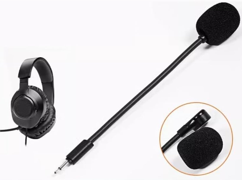 2,5MM MICROPHONE FOR JBL QUANTUM 100 NOISE CANCELLING HEADPHONES QUALITY Manufacturer code MICR moXomi00067