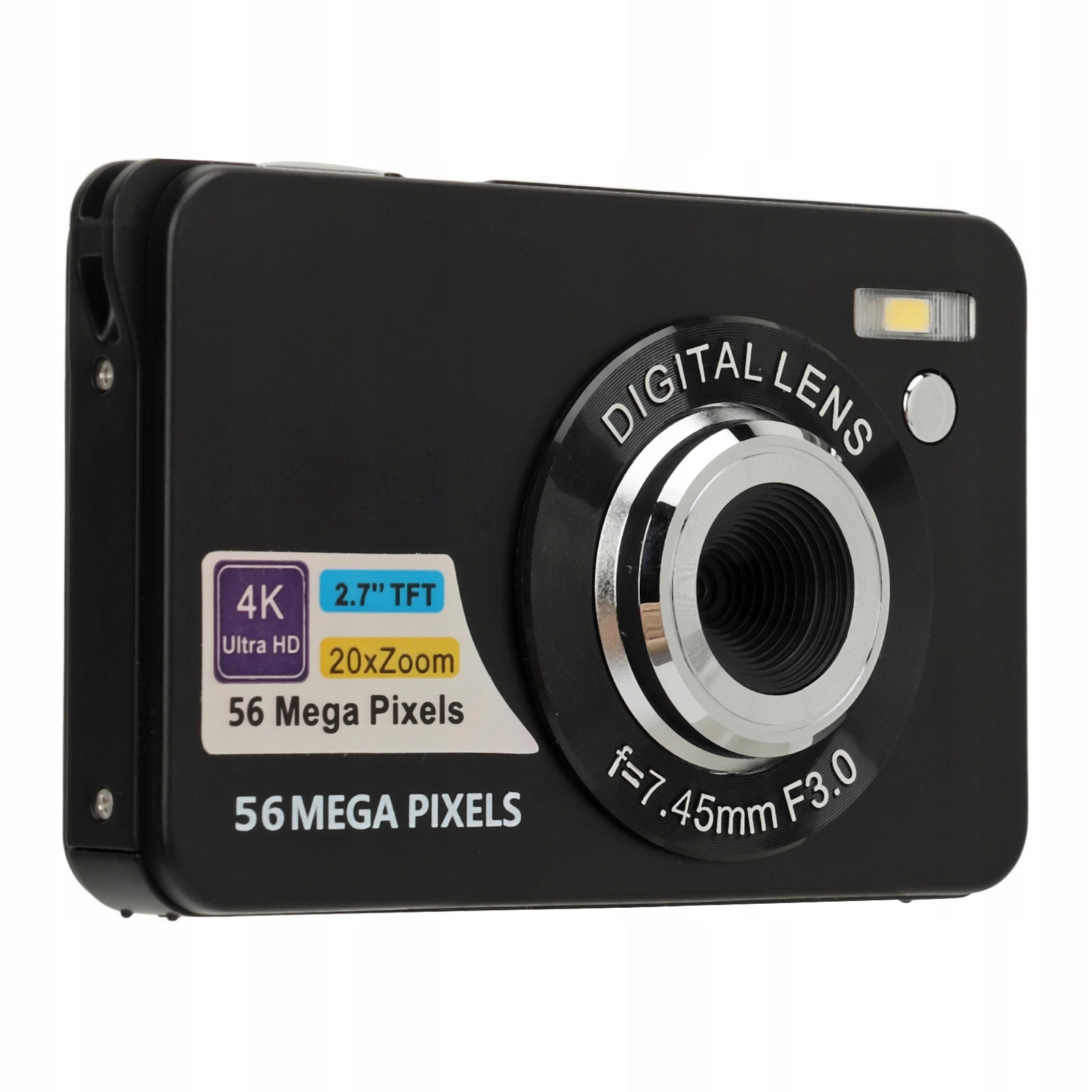 2,7-inch 4K 56MP HD digital camera with 20x zoom and 2Q Brand no brand