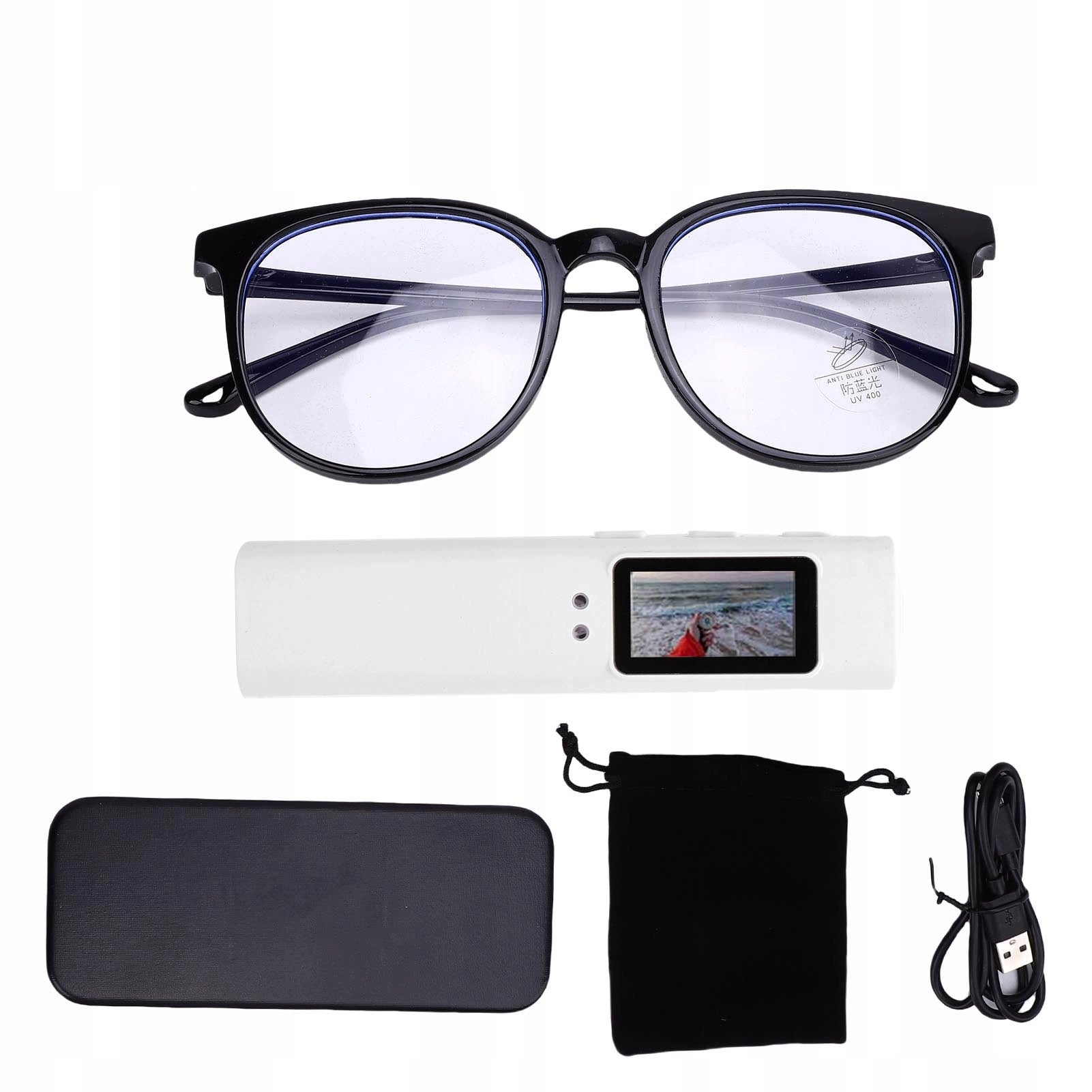 2,7K HD 110 Wide Angle 8G Video Recording Glasses
