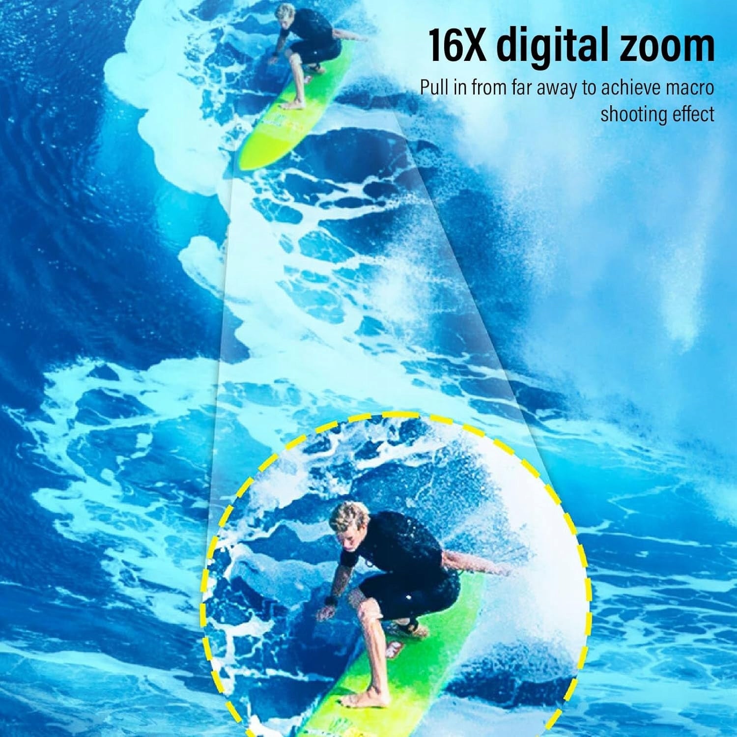 2,7K Underwater Camera Dual Screen 48MP 16x Zoom 11ft Waterproof Camera Manufacturer code AG250809002515