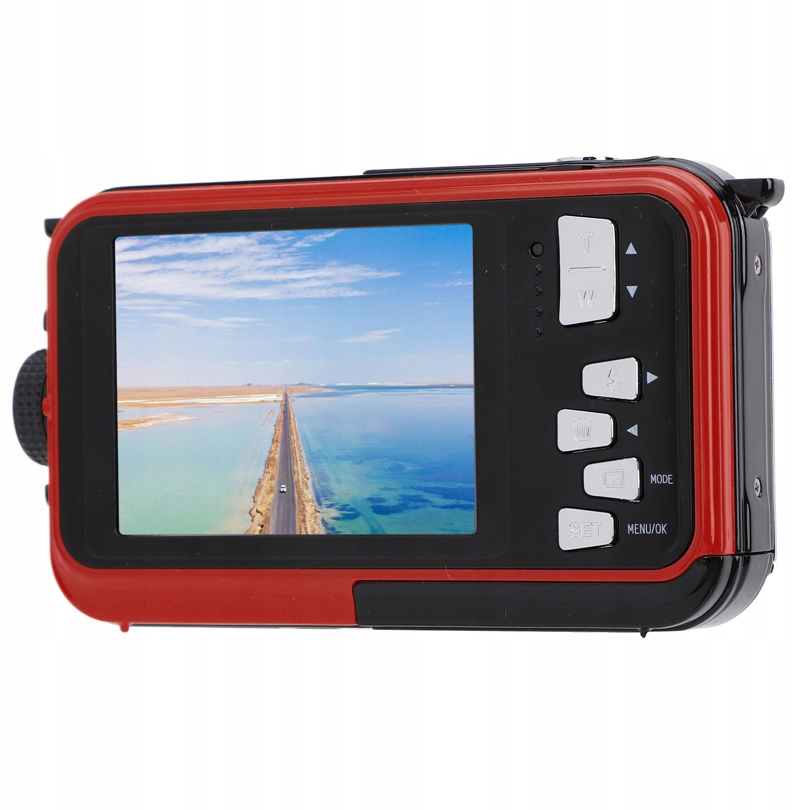 2,7K Underwater Dual Screen 48MP Camera, 16x Zoom, 11FT, TF Brand no brand