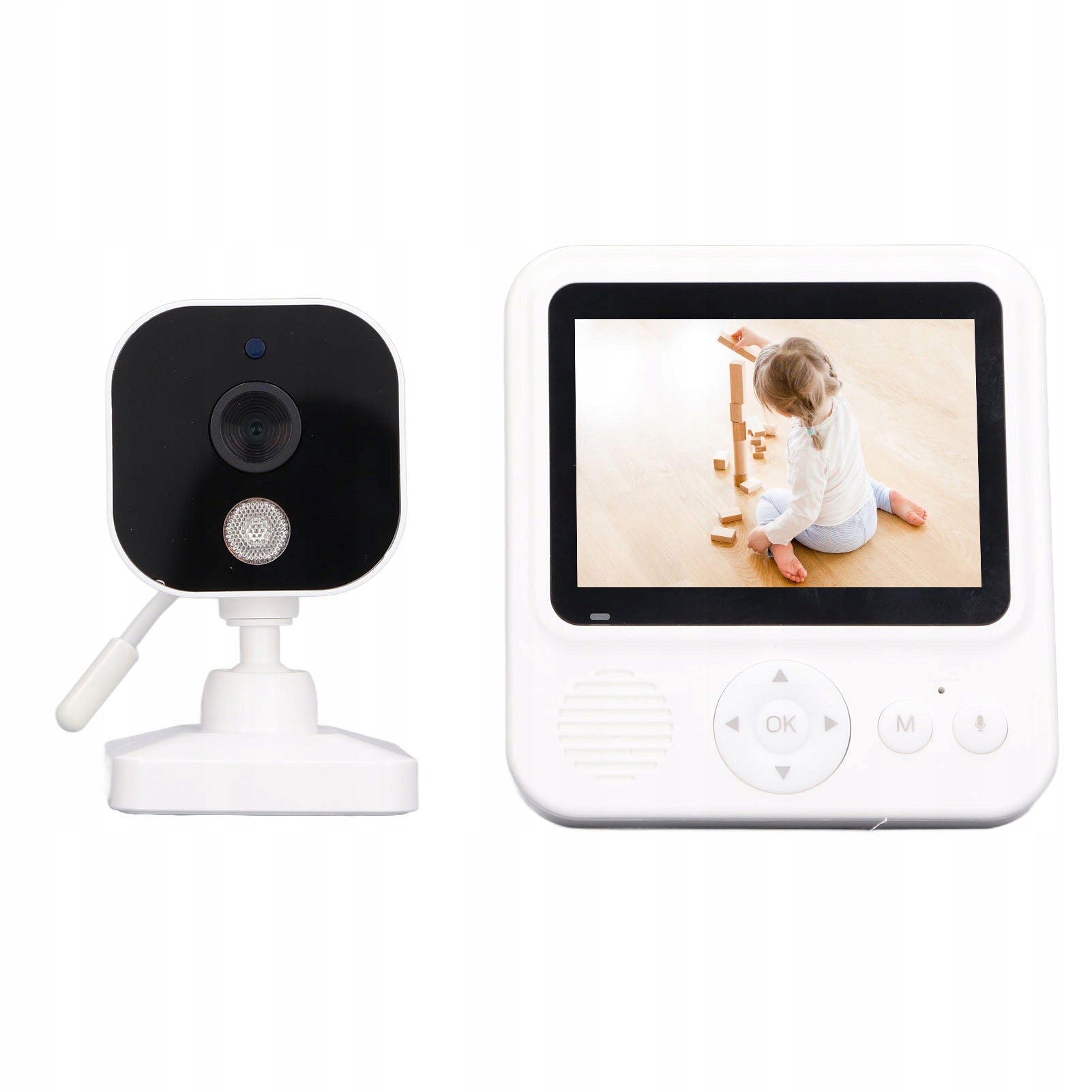 2,8 INCH BABY MONITOR WITH CAMERA, WIRELESS SOUND MONITORING