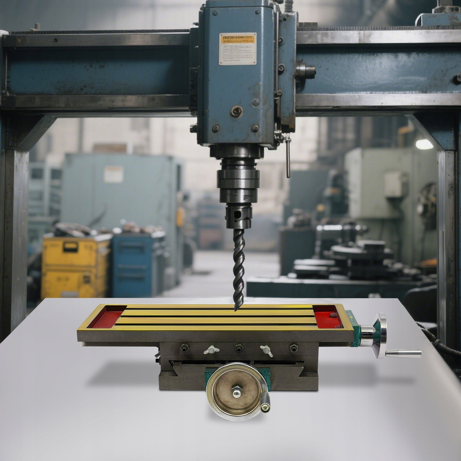 2 Axis Milling Working Table for Milling and Drilling Machine Manufacturer code s370
