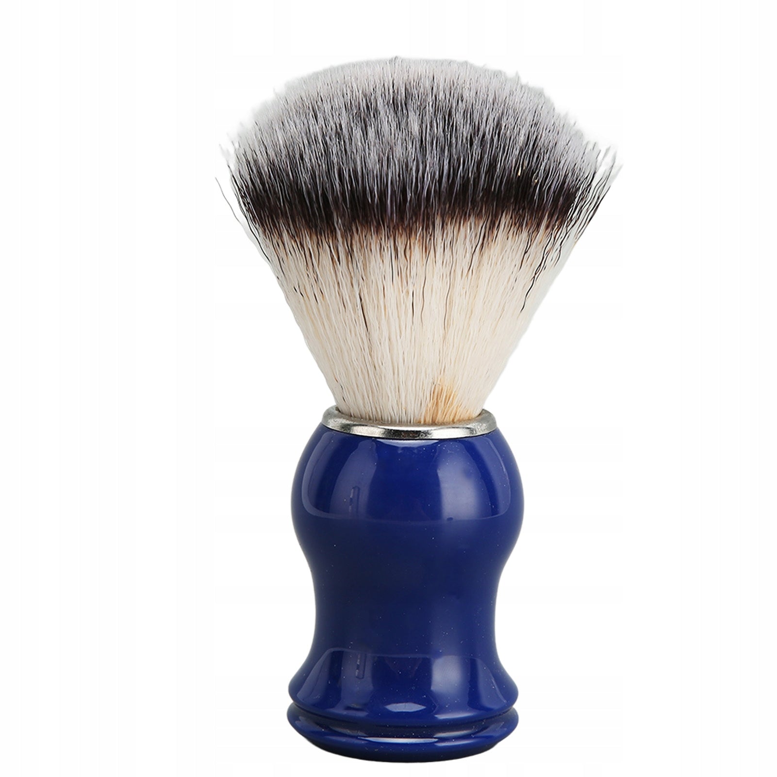 2 COLORS HANDMADE SHAVING BRUSH BLUE HANDLE SILVER NC