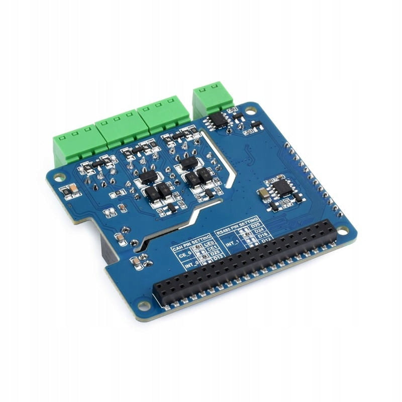 2 Channel RS485 CAN HAT(B) for Raspberry Pi 2x RS485 1x CAN Insulated Manufacturer WaveShare