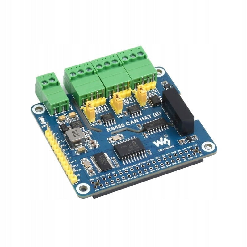 2 Channel RS485 CAN HAT(B) for Raspberry Pi 2x RS485 1x CAN Insulated