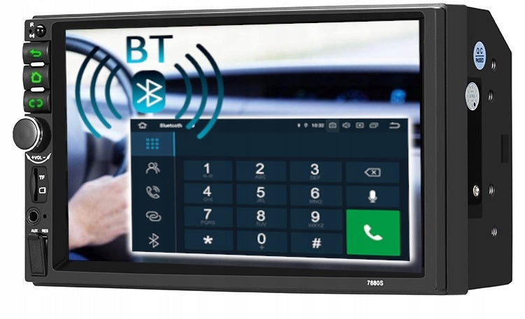 2 DIN Bluetooth Car Stereo 7 Inch Full HD MP3 USB Android Auto CarPlay Camera Manufacturer code A3472