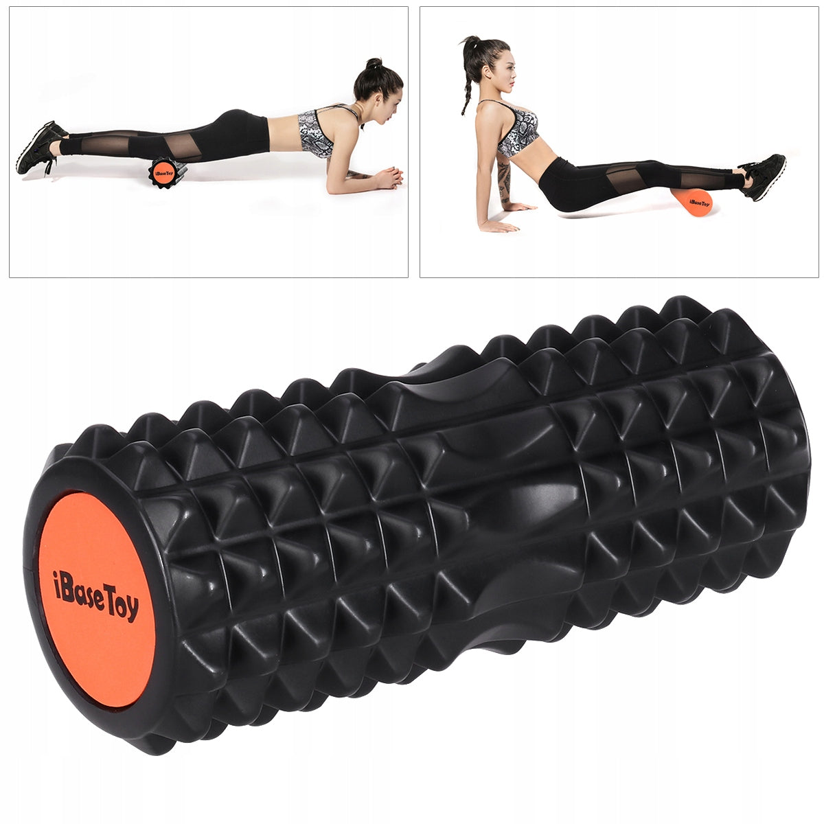 2-IN-1 MASSAGE ROLLER, DURABLE EVA FOAM YOGA COLUMN