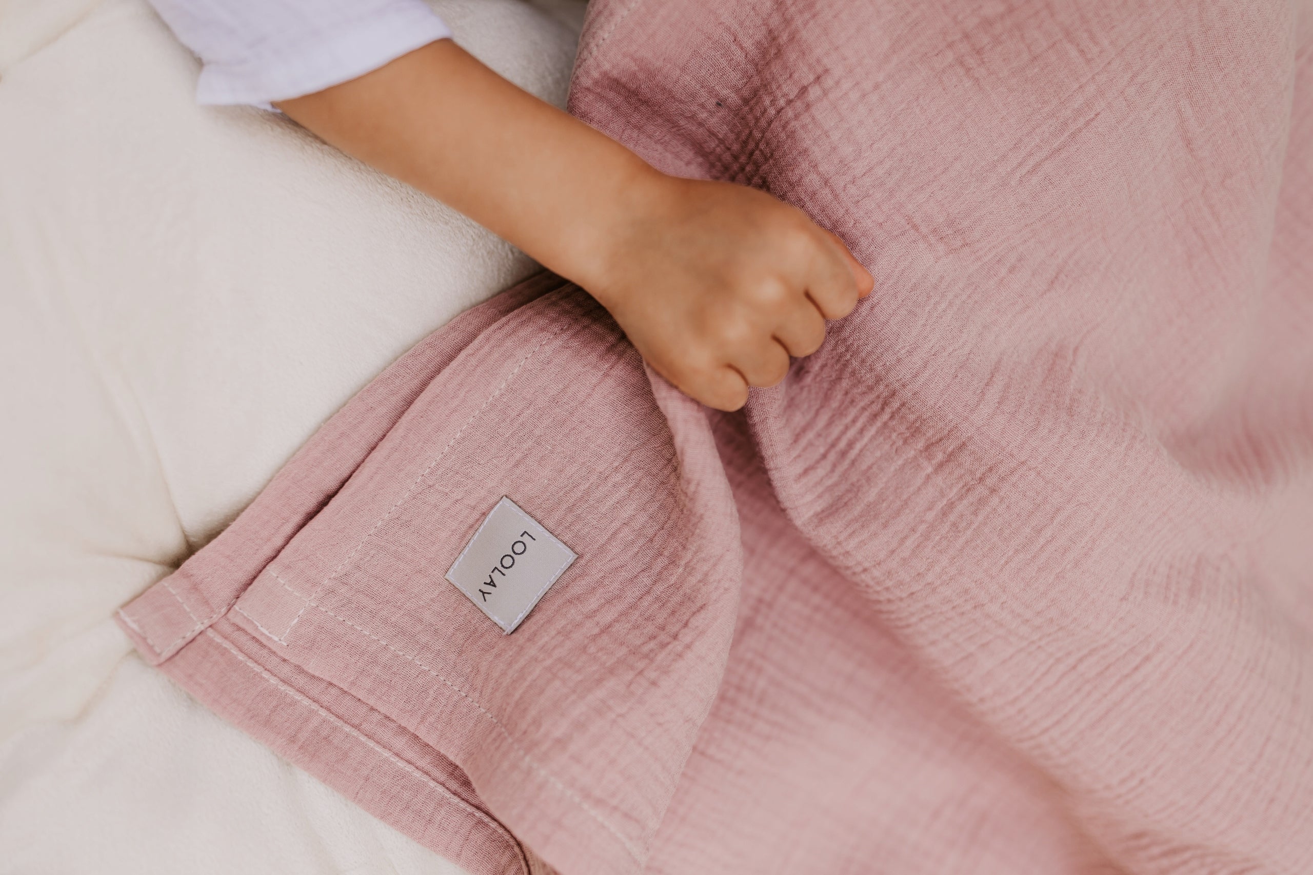 2 Layers MUSLIN BLANKET 150 x 200 cm Muslin 100% Cotton Warm Quilt Manufacturer code 970014