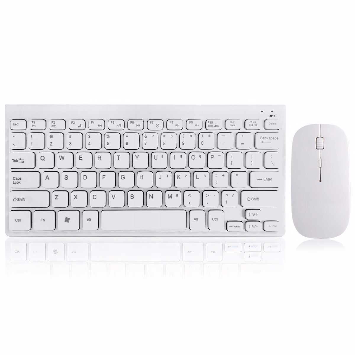 2-PACK Keyboard + Mouse Wireless Computer Mouse White USB Packaging status original