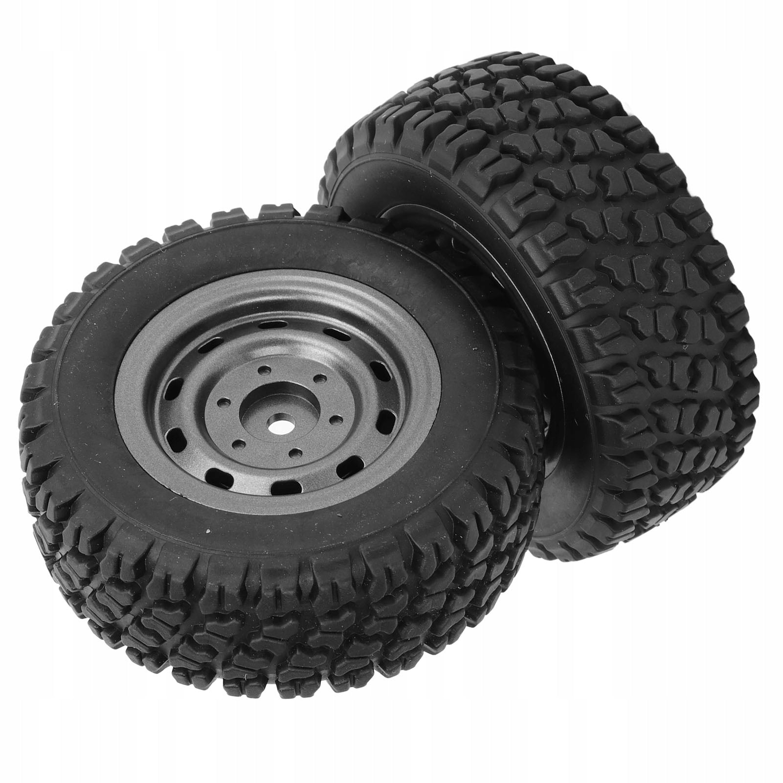 2 PCS 82MM OFF-ROAD TIRES CAR TIRE RC 31MM FOR SCY 16103 1/16