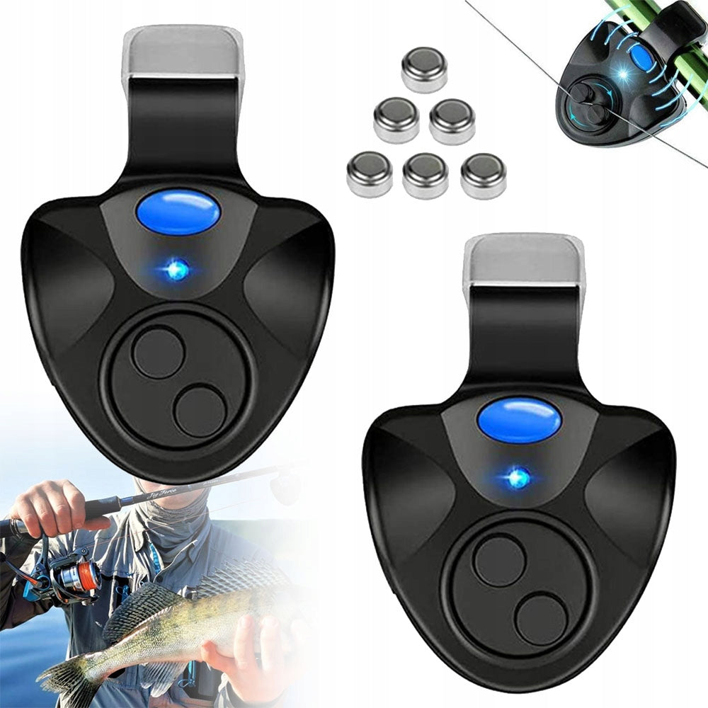 2 PCS ELECTRONIC BITE BEACON SMART LED BITE BEACON