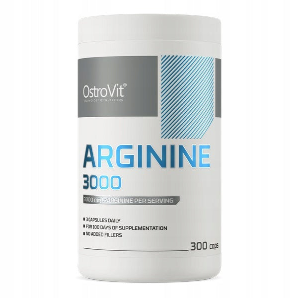 2 PCS - OSTROVIT Arginine 3000 mg (300 caps.)