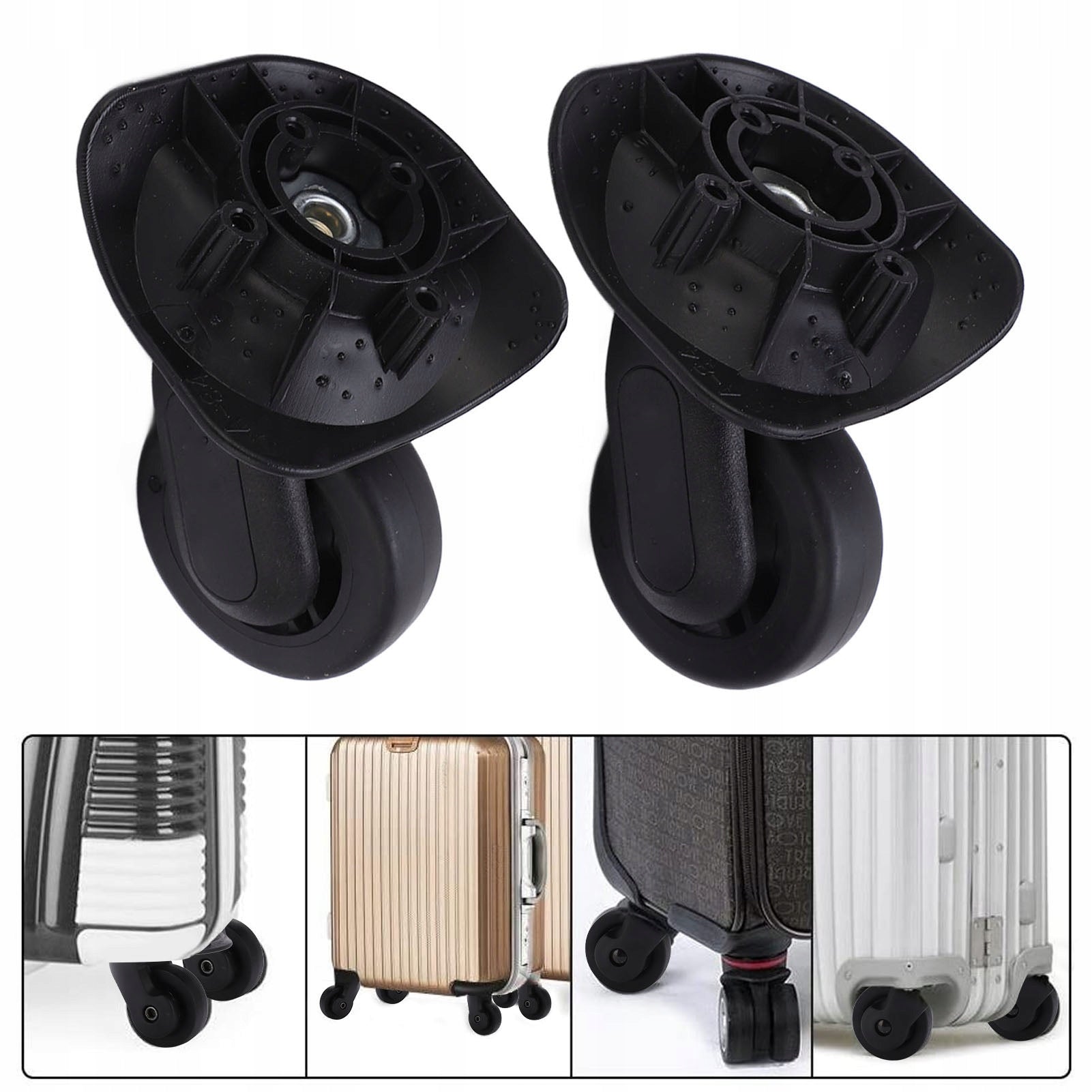 2 PCS PRESSURE RESISTANT SUITCASE WHEEL A84 Manufacturer code 2718125511
