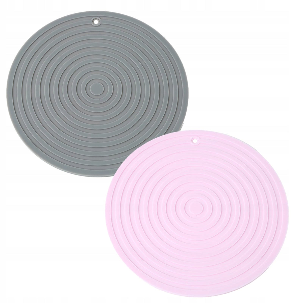 2 PCS ROUND SILICONE THERMAL PADS FOR TABLE 24CM