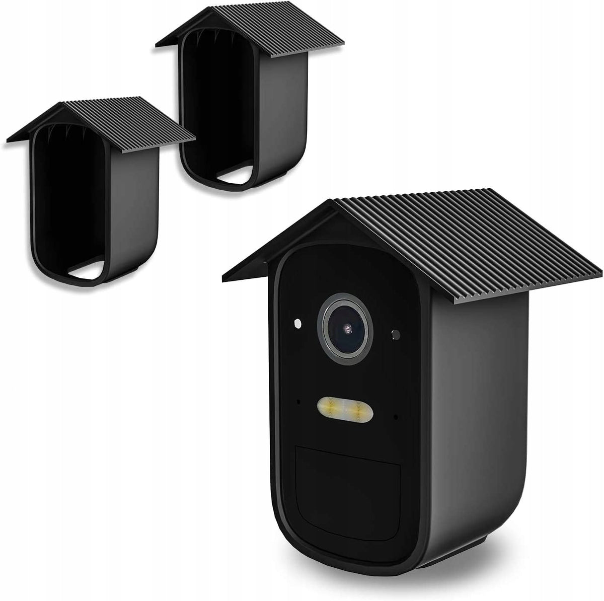 2 PCS SILICONE CASE FOR 2C AND 2C PRO BLACK CAMERAS PROTECT UV