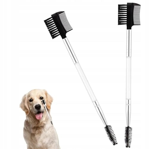 2 PCS TWO-GLASS DOG EYE COMB TWO-GLASS PLASTIC COMB Brand no brand