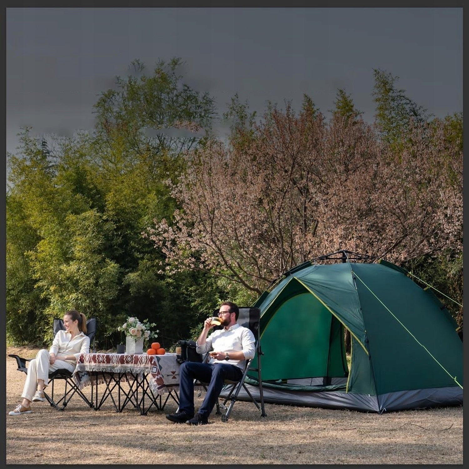 2 PERSON CAMPING TENT FOR HIKING, FISHING AND MORE Kind travel