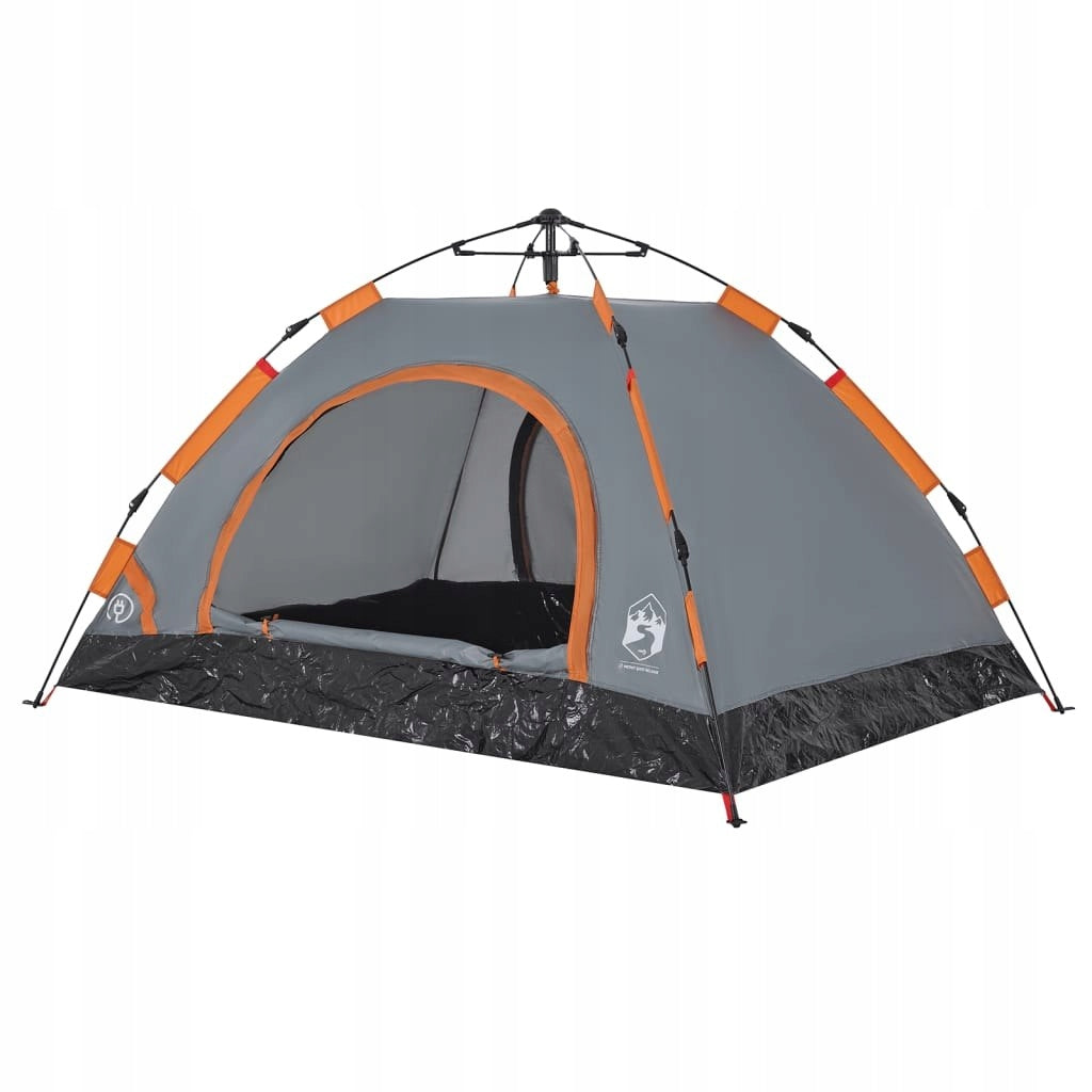 2-PERSON TENT. GRAY-ORANGE QUICK DEPLOYMENT Packaging status original