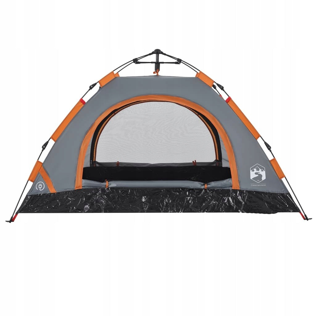 2-PERSON TENT. GRAY-ORANGE QUICK DEPLOYMENT Waterproofness other