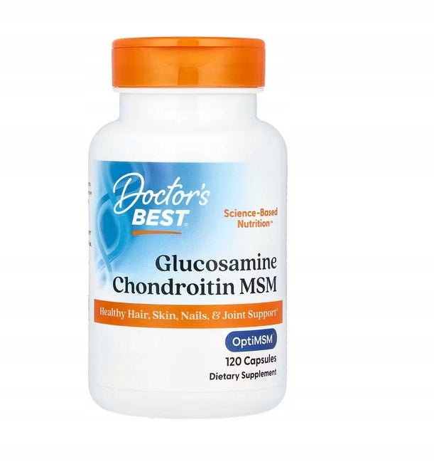 2 PIECES - DOCTOR'S BEST Glucosamine + Chondroitin + MSM (120 caps.)