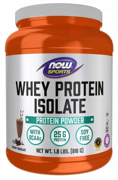 2 PIECES - NOW FOODS Whey Protein Isolate Sport - Chocolate (816 g)