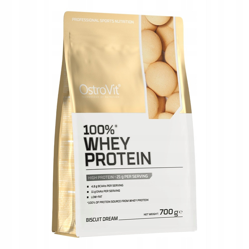 2 PIECES - OSTROVIT 100% Whey Protein taste of sponge sleep (700 g)